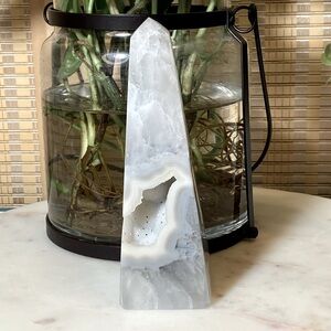 AGATE DRUZY OBELISKS